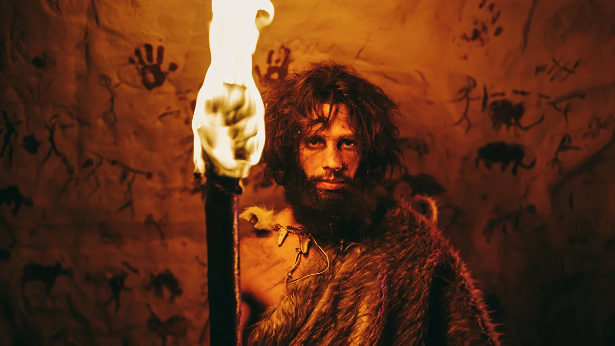 The history of media starts with caveman art
